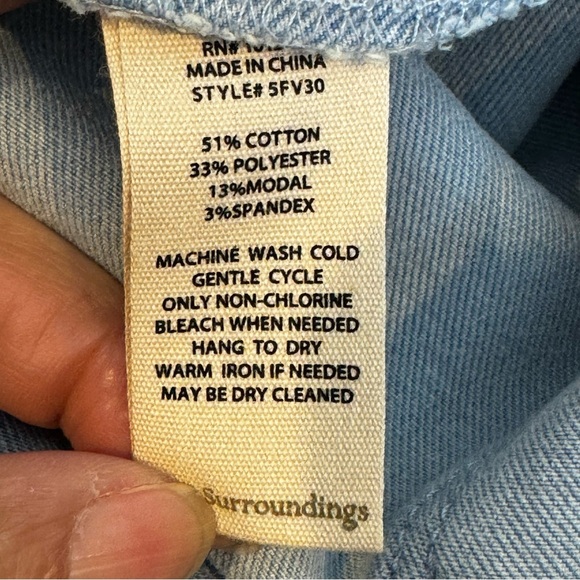 Soft surroundings Soft Pull-On Skinny Jeans - Picture 6 of 9